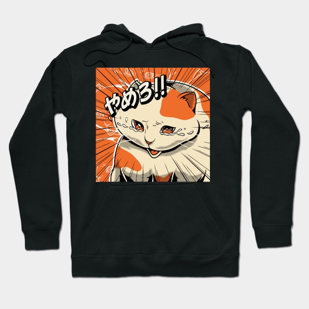 Crying Cat Hoodie by unygara